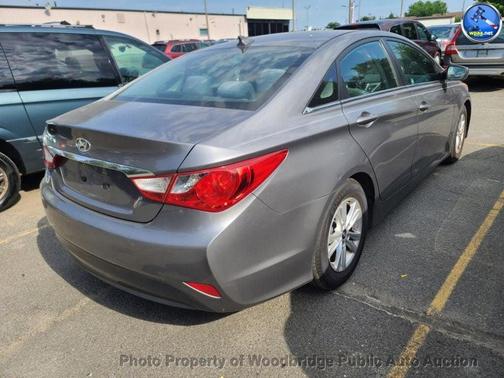Harbor Gray Metallic 2014 Hyundai SONATA GLS