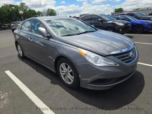 Harbor Gray Metallic 2014 Hyundai SONATA GLS