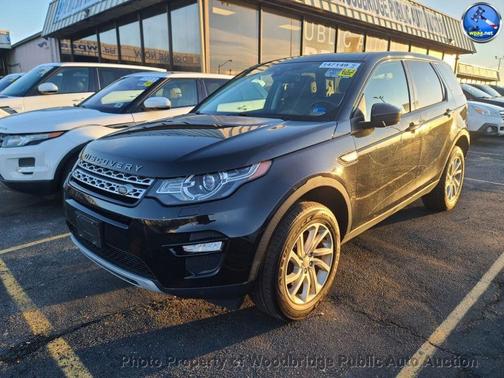 Black 2017 Land Rover Discovery Sport HSE