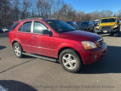 Spicy Red 2008 Kia Sorento LX