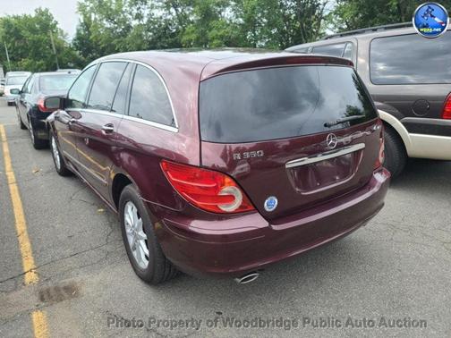 Maroon 2007 Mercedes-Benz R-Class 4MATIC