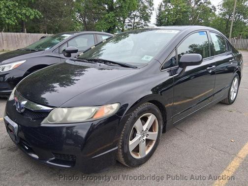 Crystal Black Pearl 2011 Honda Civic LX-S