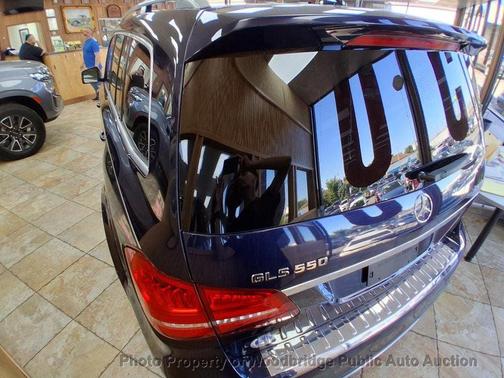 Blue 2019 Mercedes-Benz GLS 550 Base 4MATIC