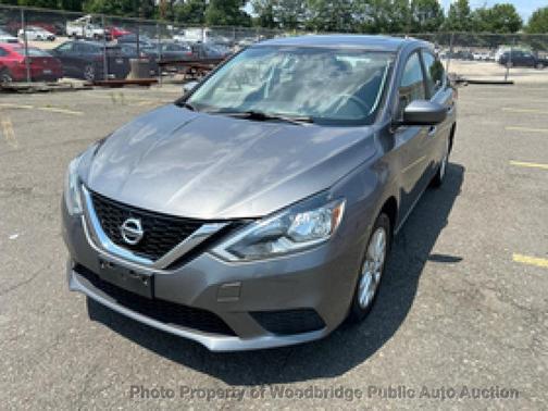 Gray 2017 Nissan Sentra SV