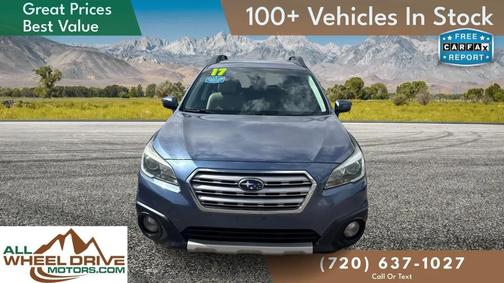 Blue 2017 Subaru Outback 2.5i Limited