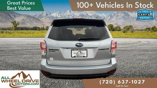 Ice Silver Metallic 2018 Subaru Forester 2.5i Premium Black Edition
