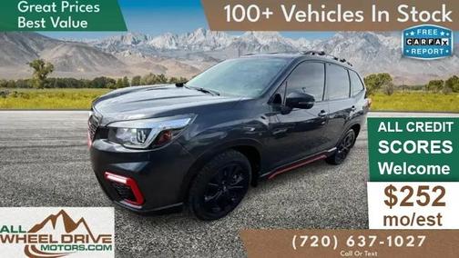 Dark Gray Metallic 2019 Subaru Forester Sport