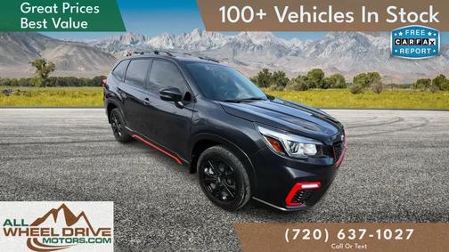 Dark Gray Metallic 2019 Subaru Forester Sport