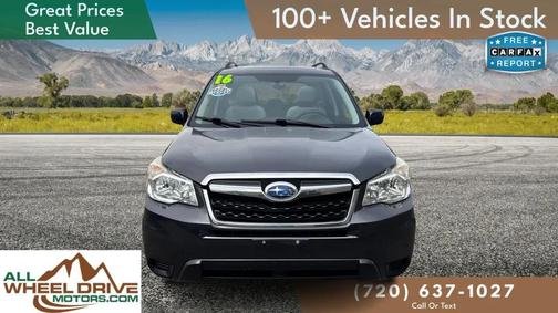 Dark Gray Metallic 2016 Subaru Forester 2.5i Premium