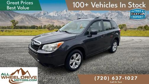 Dark Gray Metallic 2016 Subaru Forester 2.5i Premium