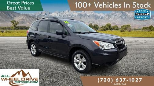 Dark Gray Metallic 2016 Subaru Forester 2.5i Premium