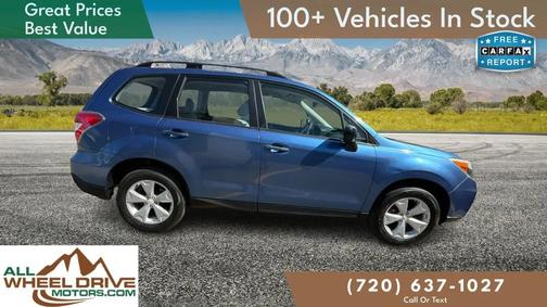 Quartz Blue Pearl 2015 Subaru Forester 2.5i