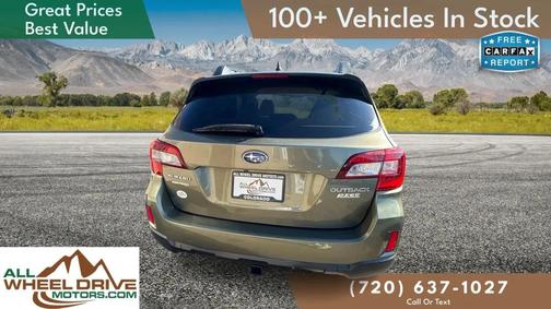 Wilderness Green Metallic 2017 Subaru Outback 2.5i Premium