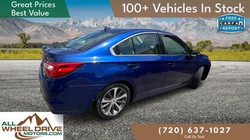 Blue 2016 Subaru Legacy Limited
