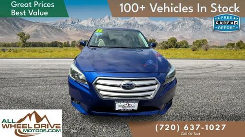 Blue 2016 Subaru Legacy Limited
