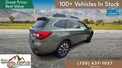 Wilderness Green Metallic 2017 Subaru Outback 2.5i Limited