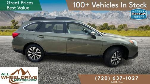 Wilderness Green Metallic 2017 Subaru Outback 2.5i Limited