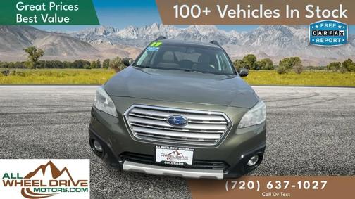 Wilderness Green Metallic 2017 Subaru Outback 2.5i Limited