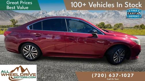 Red 2018 Subaru Legacy Premium