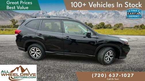 Crystal Black Silica 2019 Subaru Forester Premium