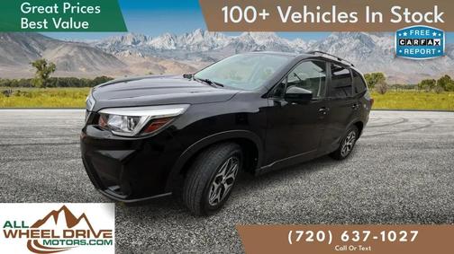 Crystal Black Silica 2019 Subaru Forester Premium