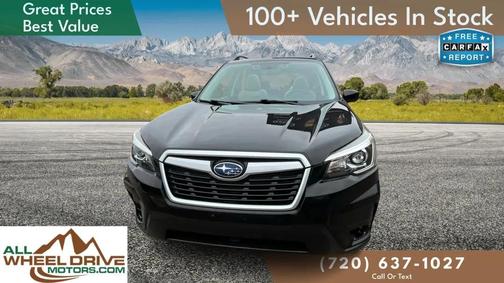 Crystal Black Silica 2019 Subaru Forester Premium