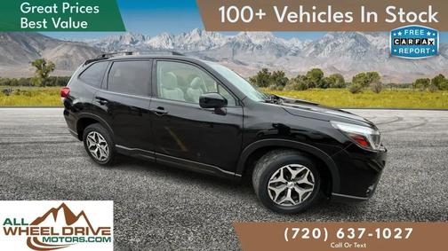 Crystal Black Silica 2019 Subaru Forester Premium