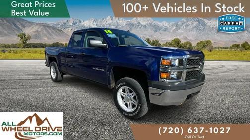 Blue Topaz Metallic 2014 Chevrolet Silverado 1500 Work Truck 1WT