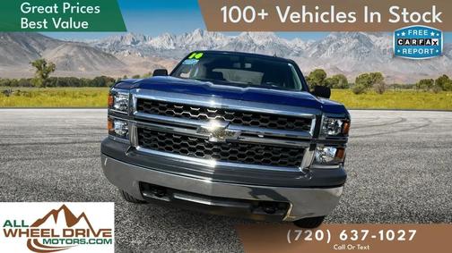 Blue Topaz Metallic 2014 Chevrolet Silverado 1500 Work Truck 1WT