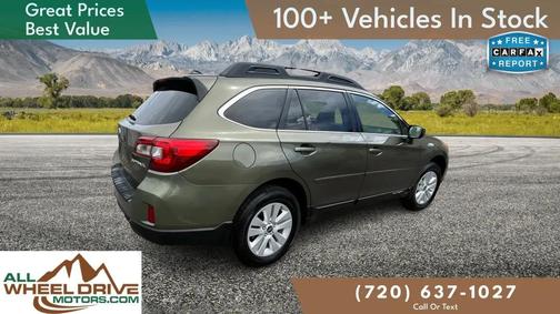 Wilderness Green Metallic 2015 Subaru Outback 2.5i Premium