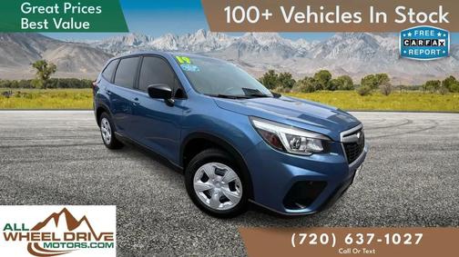 Horizon Blue Pearl 2019 Subaru Forester Base