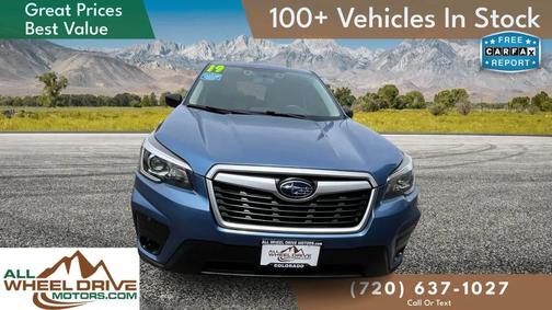 Horizon Blue Pearl 2019 Subaru Forester Base