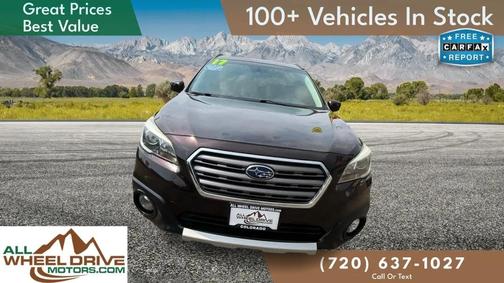 Brown 2017 Subaru Outback 3.6R Touring