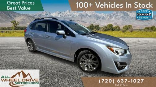 Ice Silver Metallic 2016 Subaru Impreza 2.0i Sport Limited