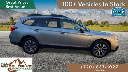 Gray 2015 Subaru Outback 2.5i Limited