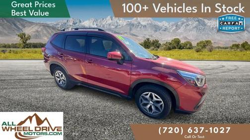 Crimson Red Pearl 2019 Subaru Forester Premium