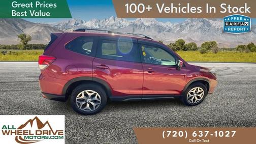 Crimson Red Pearl 2019 Subaru Forester Premium