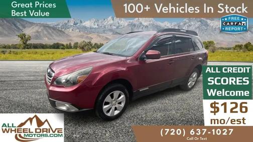 Ruby Red Pearl 2012 Subaru Outback 2.5i Premium