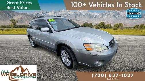Brilliant Silver Metallic/Granite Gray Opal 2006 Subaru Outback 3.0 R