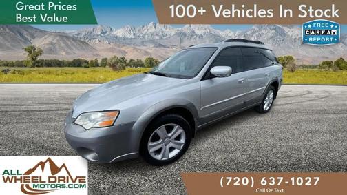 Brilliant Silver Metallic/Granite Gray Opal 2006 Subaru Outback 3.0 R