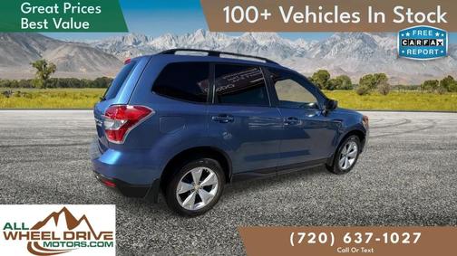 Quartz Blue Pearl 2015 Subaru Forester 2.5i Premium