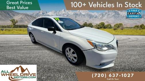 Crystal White Pearl 2017 Subaru Legacy Base