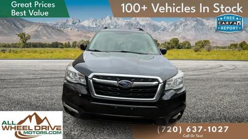 Crystal Black Silica 2017 Subaru Forester 2.5i Limited