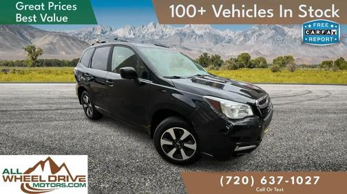 Crystal Black Silica 2017 Subaru Forester 2.5i Limited