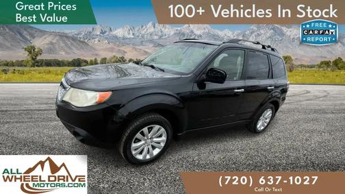 Obsidian Black Pearl 2012 Subaru Forester 2.5X