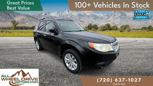 Obsidian Black Pearl 2012 Subaru Forester 2.5X