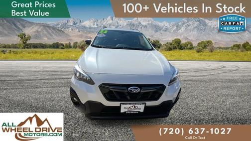 Crystal White Pearl 2022 Subaru Crosstrek Sport