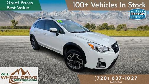 Crystal White Pearl 2016 Subaru Crosstrek 2.0i Limited
