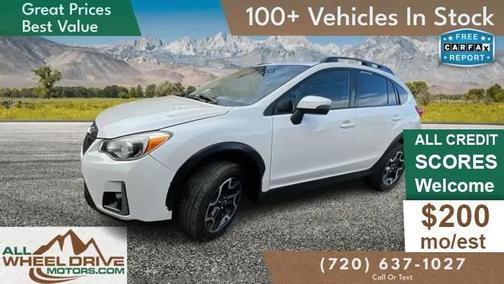 Crystal White Pearl 2016 Subaru Crosstrek 2.0i Limited