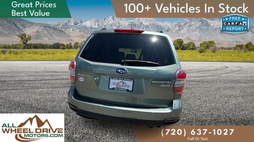 Jasmine Green Metallic 2015 Subaru Forester 2.5i Premium